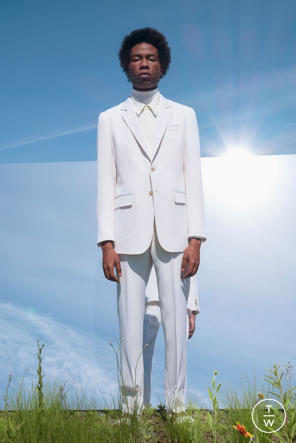 Fashion Week New York Resort 2023 look 31 from the Gabriela Hearst collection womenswear