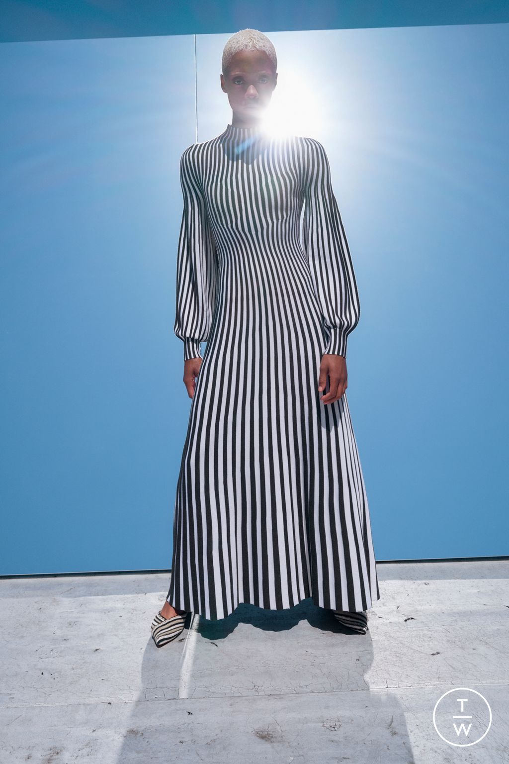 Fashion Week New York Resort 2023 look 32 from the Gabriela Hearst collection womenswear