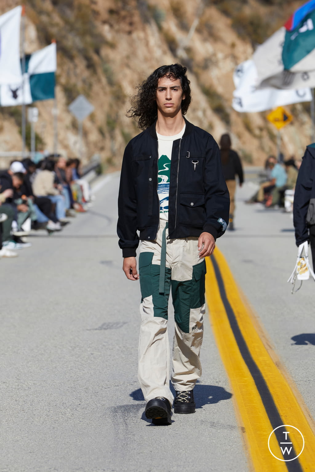 Fashion Week Paris Spring/Summer 2022 look 12 from the Reese Cooper collection menswear