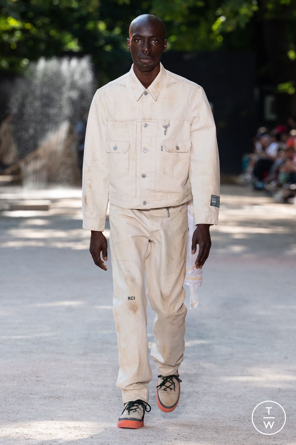 Fashion Week Paris Spring/Summer 2023 look 3 from the Reese Cooper collection menswear