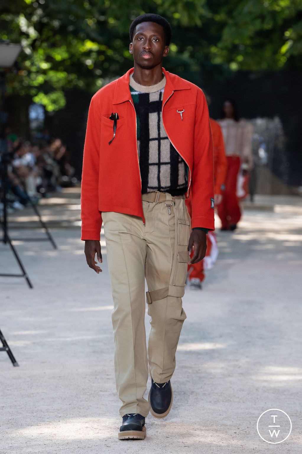 Fashion Week Paris Spring/Summer 2023 look 14 from the Reese Cooper collection 男装