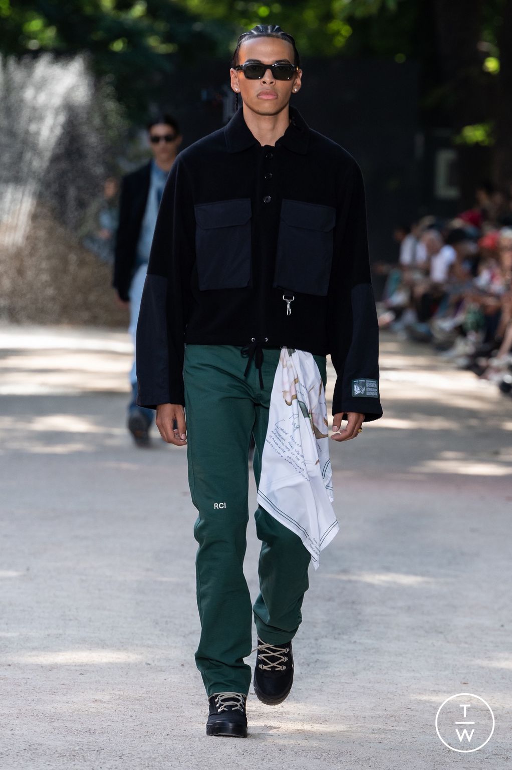 Fashion Week Paris Spring/Summer 2023 look 25 from the Reese Cooper collection menswear