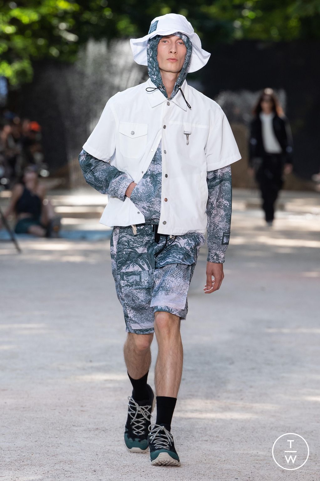 Fashion Week Paris Spring/Summer 2023 look 37 from the Reese Cooper collection menswear