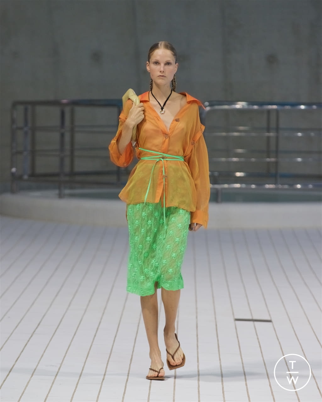 Fashion Week London Spring/Summer 2022 look 3 from the Rejina Pyo collection womenswear