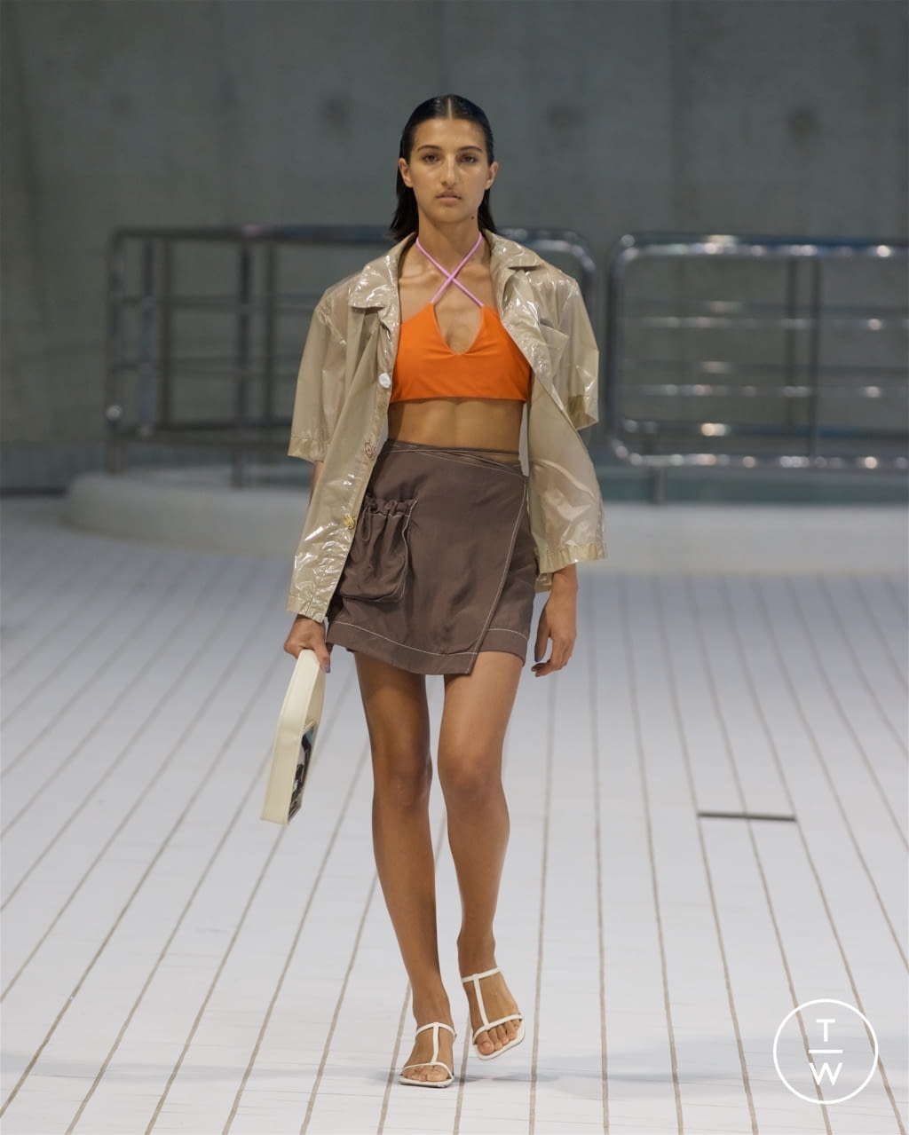 Fashion Week London Spring/Summer 2022 look 7 from the Rejina Pyo collection womenswear