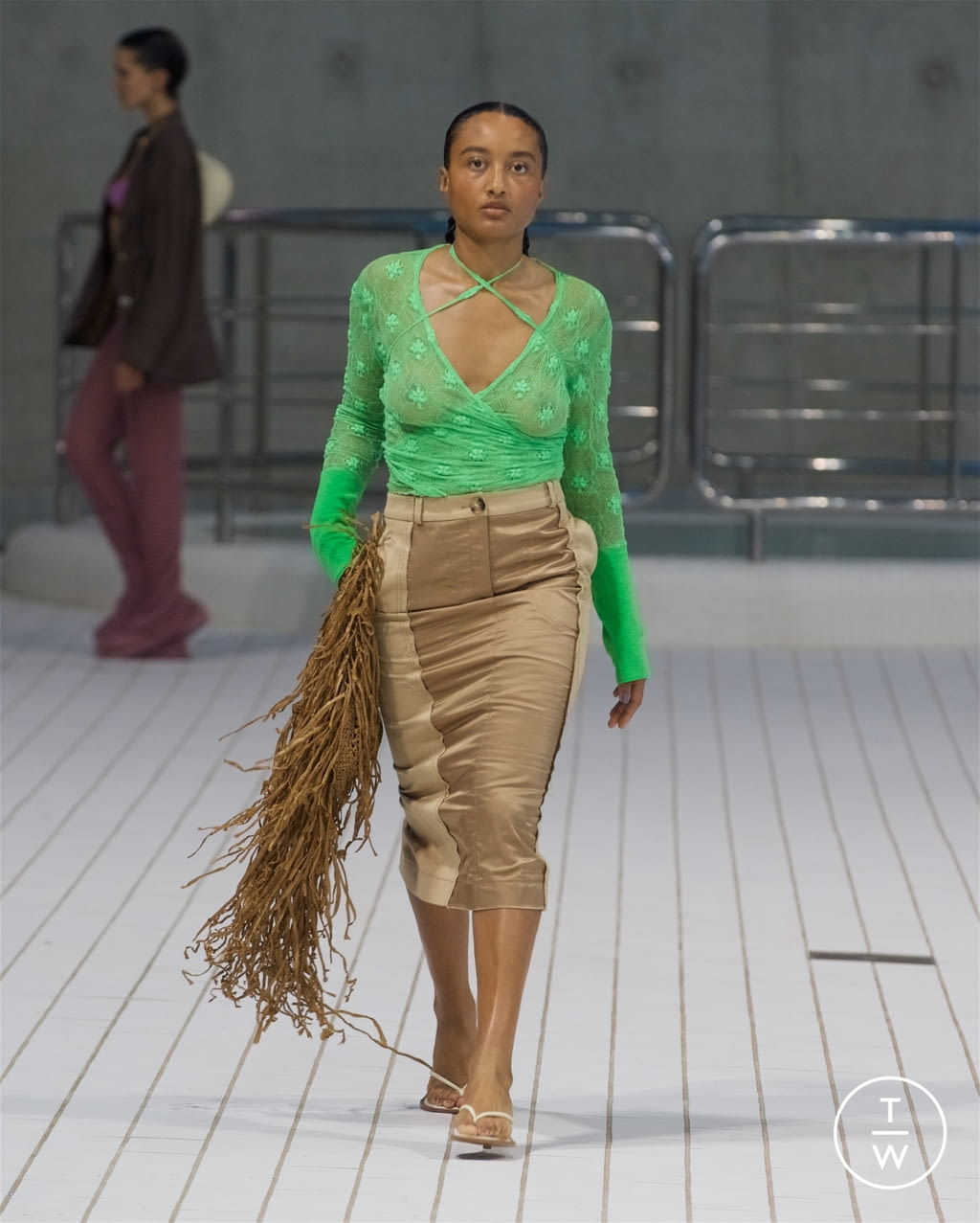 Fashion Week London Spring/Summer 2022 look 11 de la collection Rejina Pyo womenswear