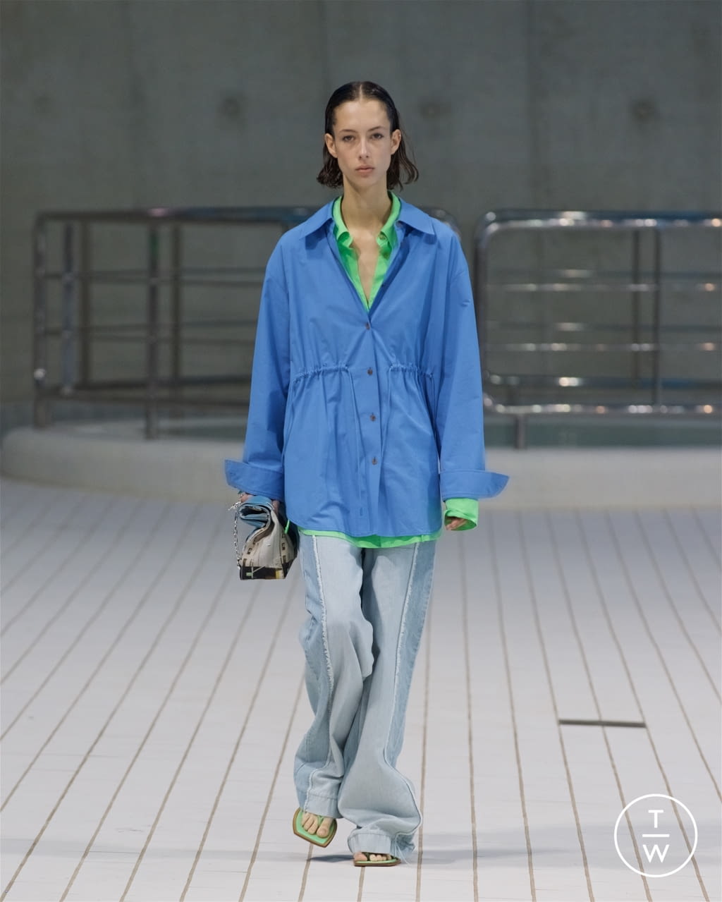 Fashion Week London Spring/Summer 2022 look 16 from the Rejina Pyo collection womenswear