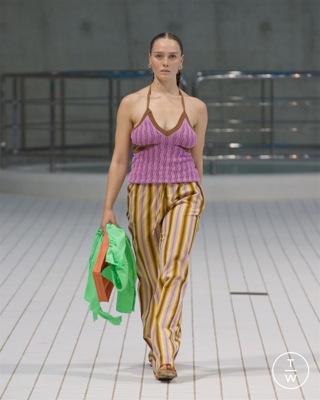 Fashion Week London Spring/Summer 2022 look 25 from the Rejina Pyo collection womenswear