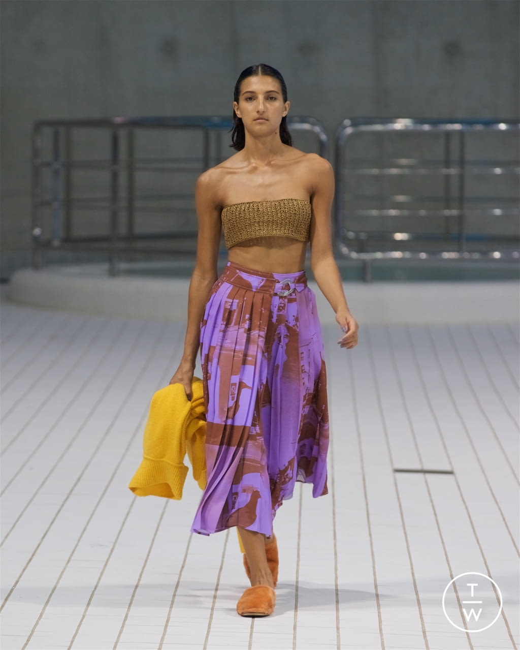 Fashion Week London Spring/Summer 2022 look 27 from the Rejina Pyo collection womenswear