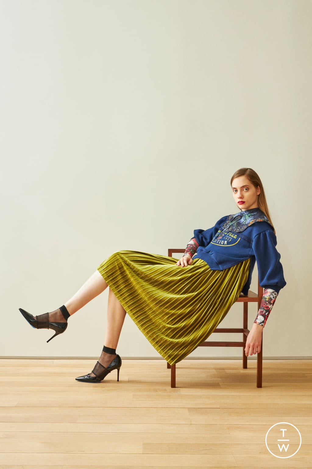 Fashion Week New York Fall/Winter 2021 look 5 de la collection Rentrayage womenswear