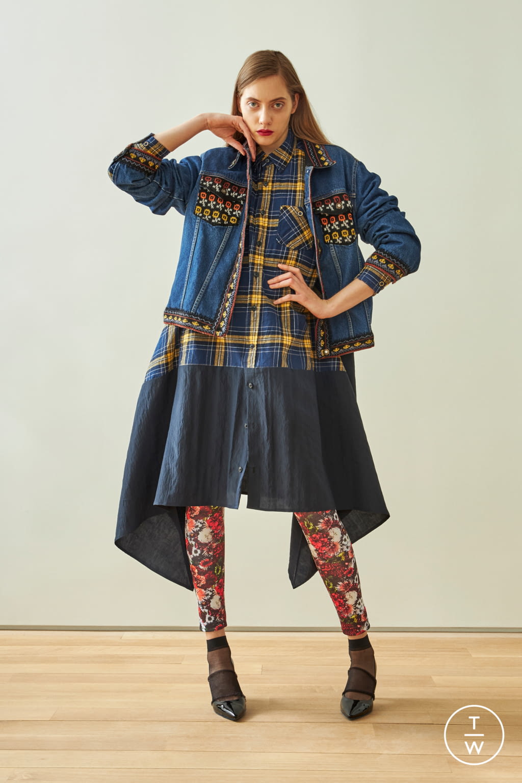 Fashion Week New York Fall/Winter 2021 look 9 de la collection Rentrayage womenswear
