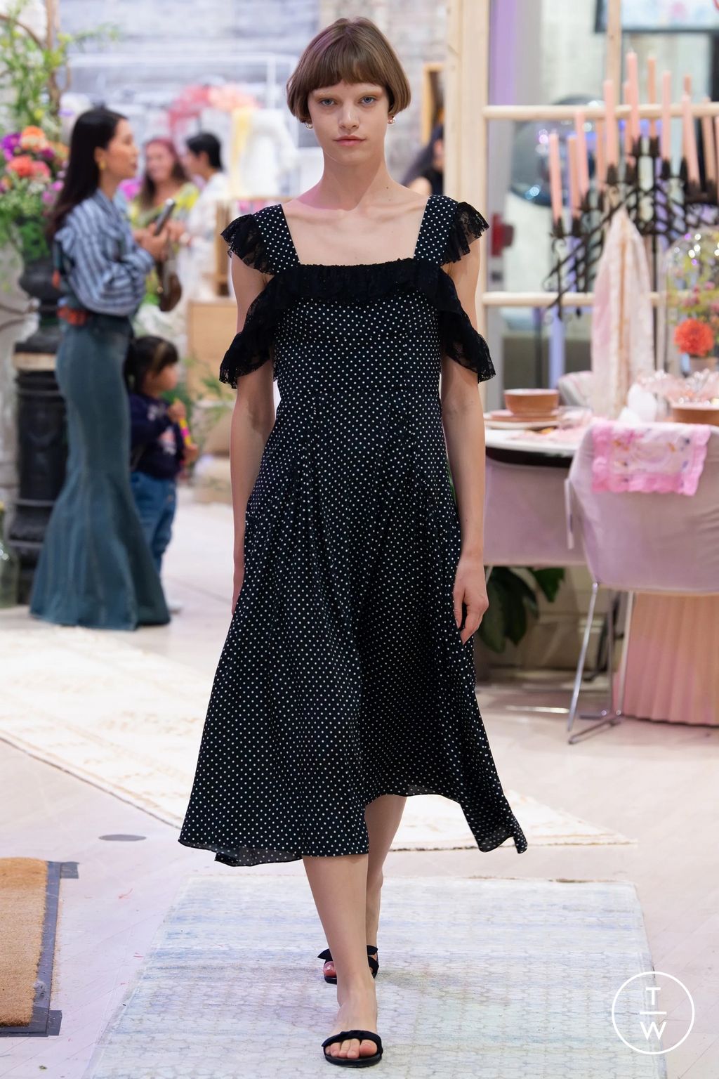 Fashion Week New York Spring/Summer 2024 look 10 de la collection Rentrayage womenswear