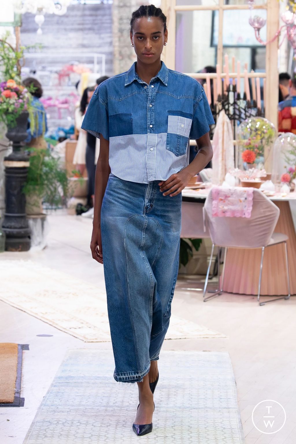 Fashion Week New York Spring/Summer 2024 look 18 from the Rentrayage collection womenswear