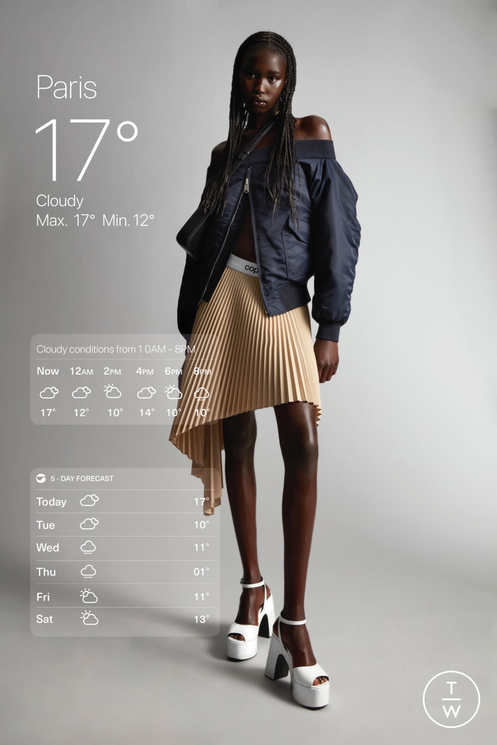 Fashion Week Paris Resort 2022 look 13 de la collection Coperni womenswear