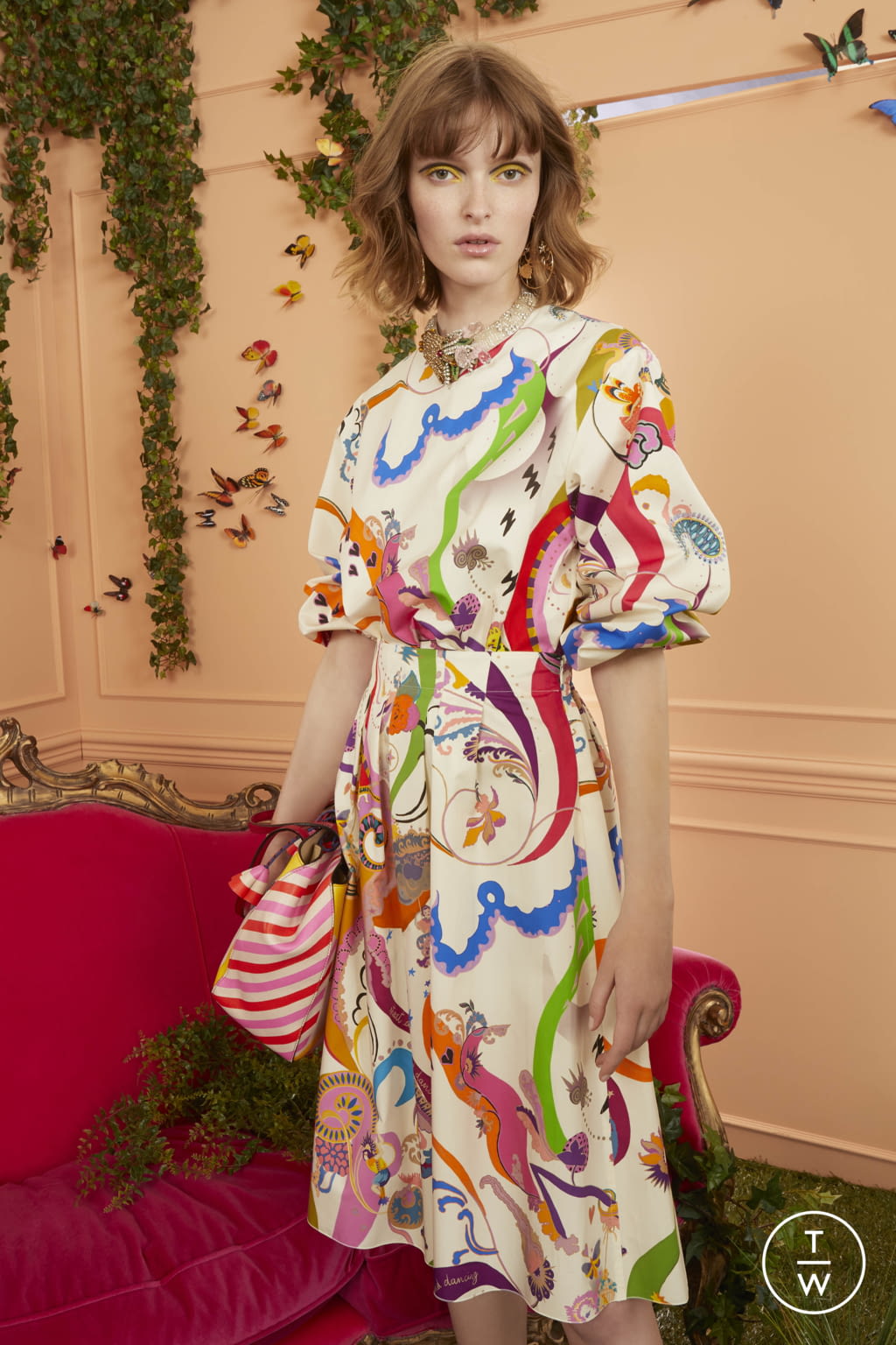 Fashion Week Milan Resort 2019 look 5 from the Etro collection womenswear