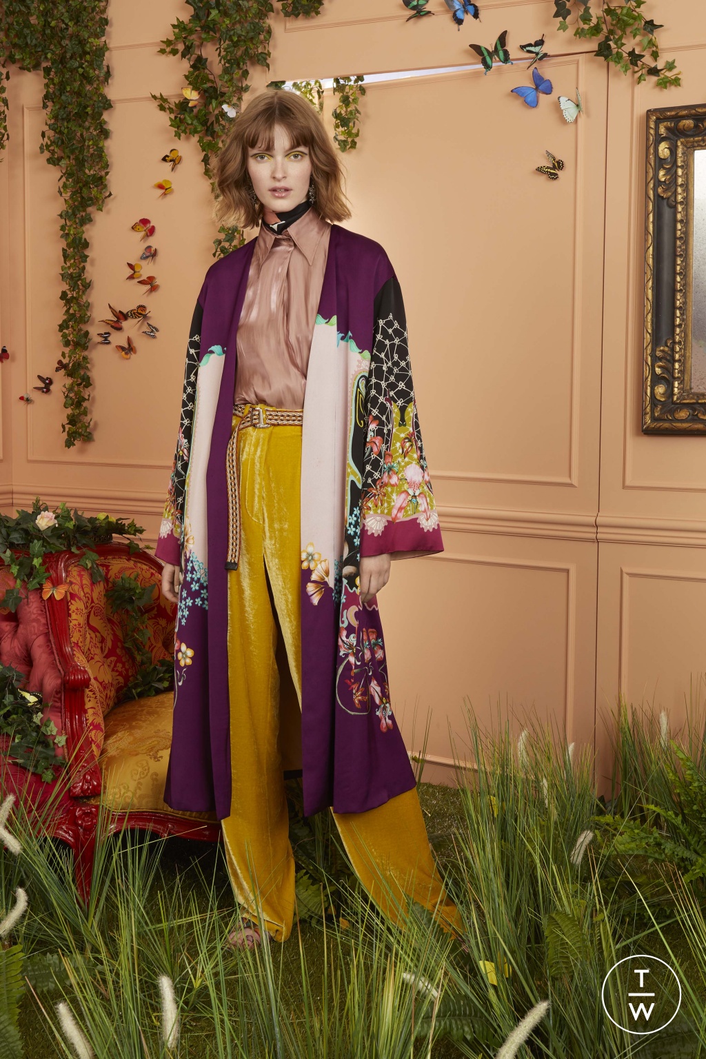 Fashion Week Milan Resort 2019 look 19 from the Etro collection womenswear