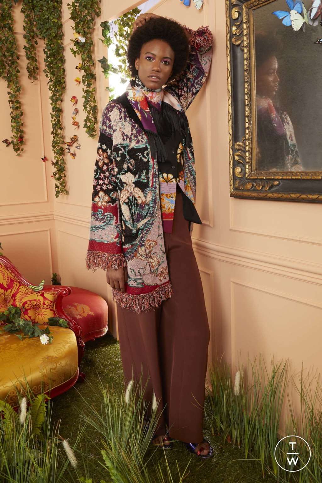 Fashion Week Milan Resort 2019 look 20 from the Etro collection womenswear