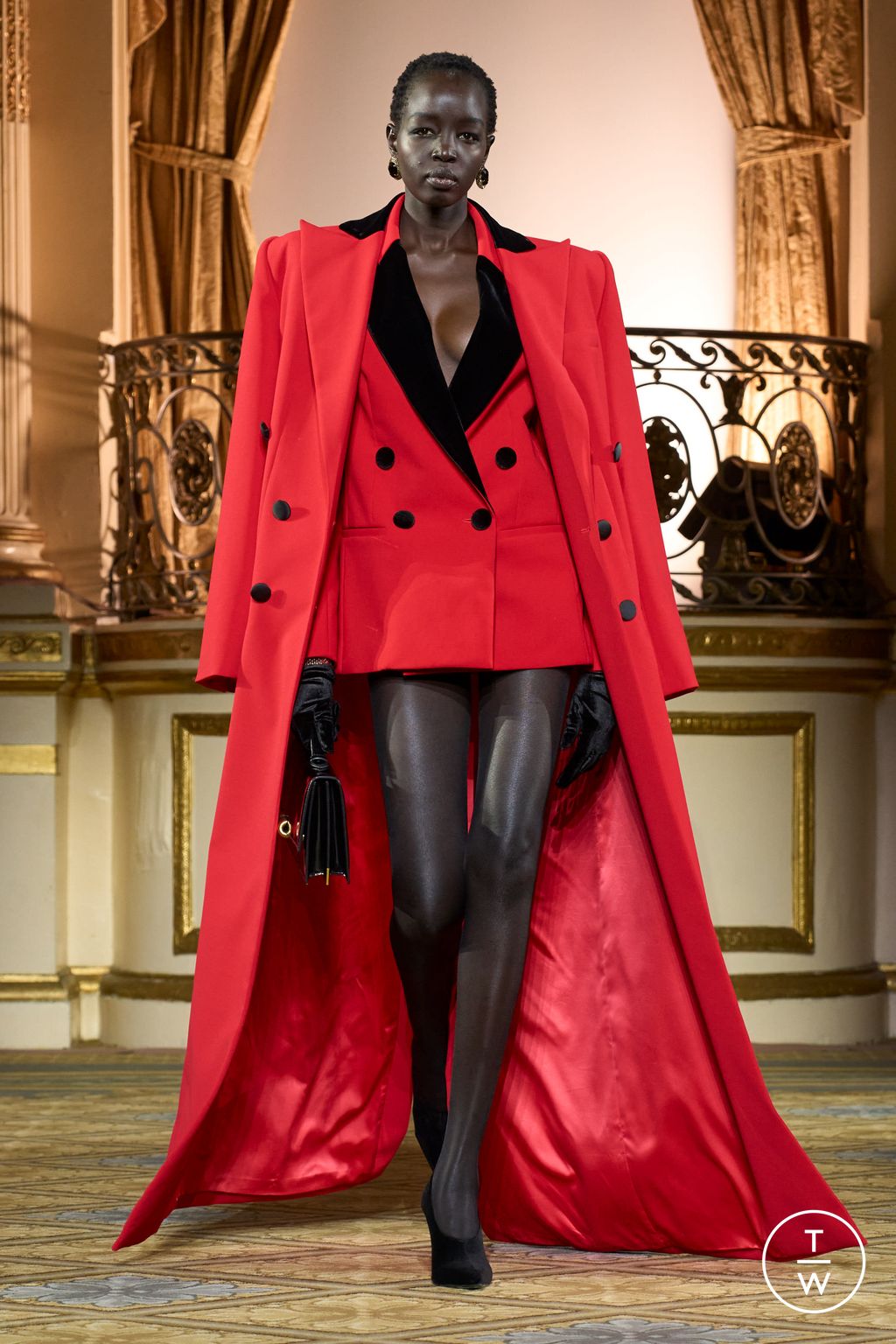 Fashion Week New York Fall/Winter 2024 look 3 from the Retrofête collection womenswear