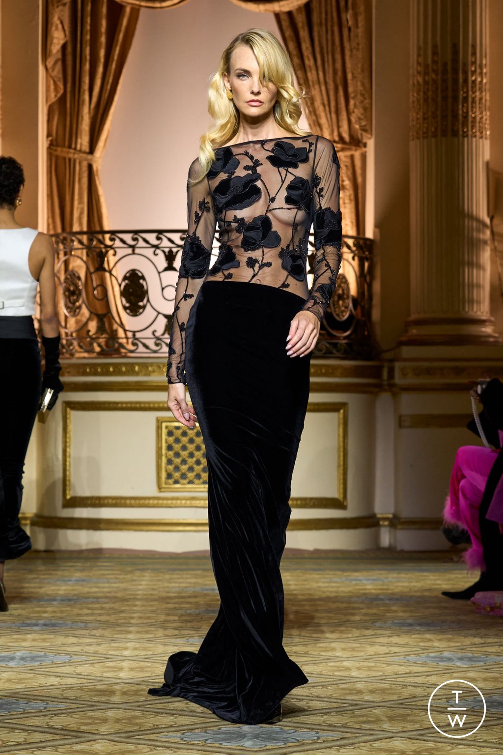 Fashion Week New York Fall/Winter 2024 look 45 de la collection Retrofête womenswear