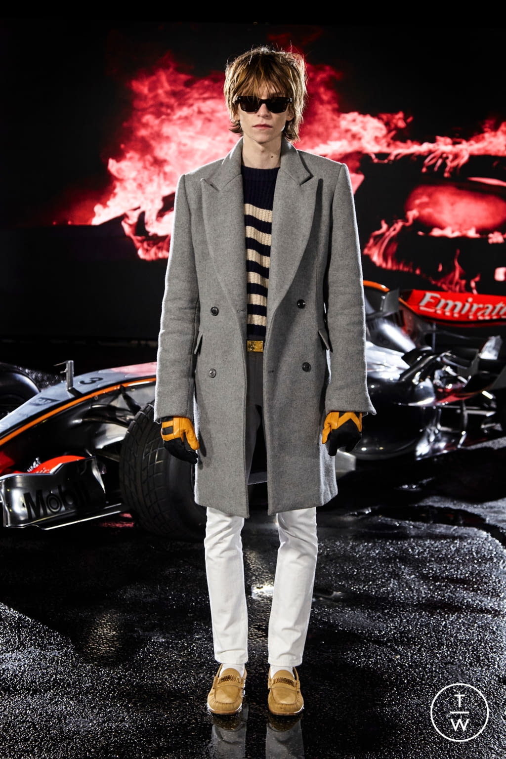 Fashion Week Paris Fall/Winter 2021 look 32 from the Rhude collection menswear