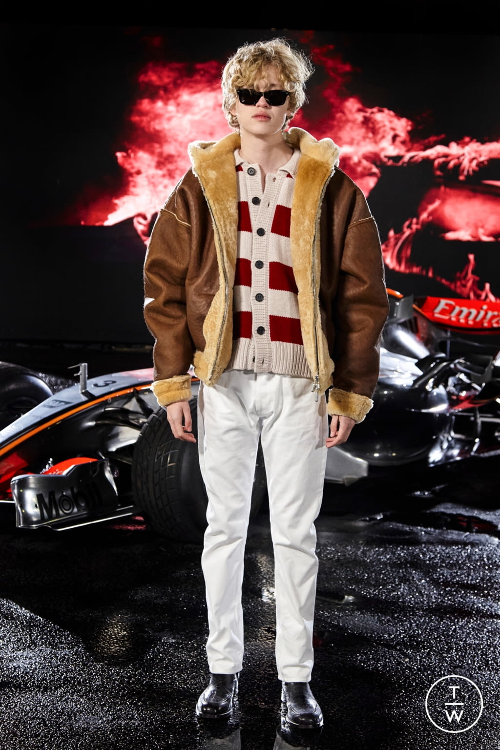 Fashion Week Paris Fall/Winter 2021 look 33 from the Rhude collection menswear
