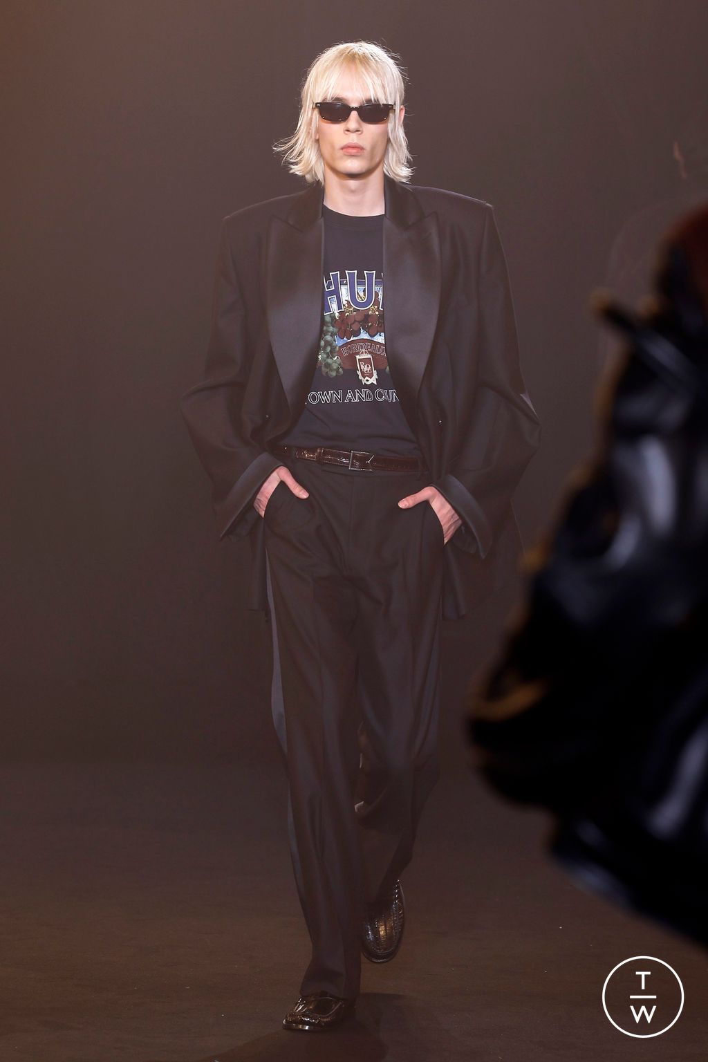 Fashion Week Paris Fall/Winter 2024 look 21 de la collection Rhude menswear