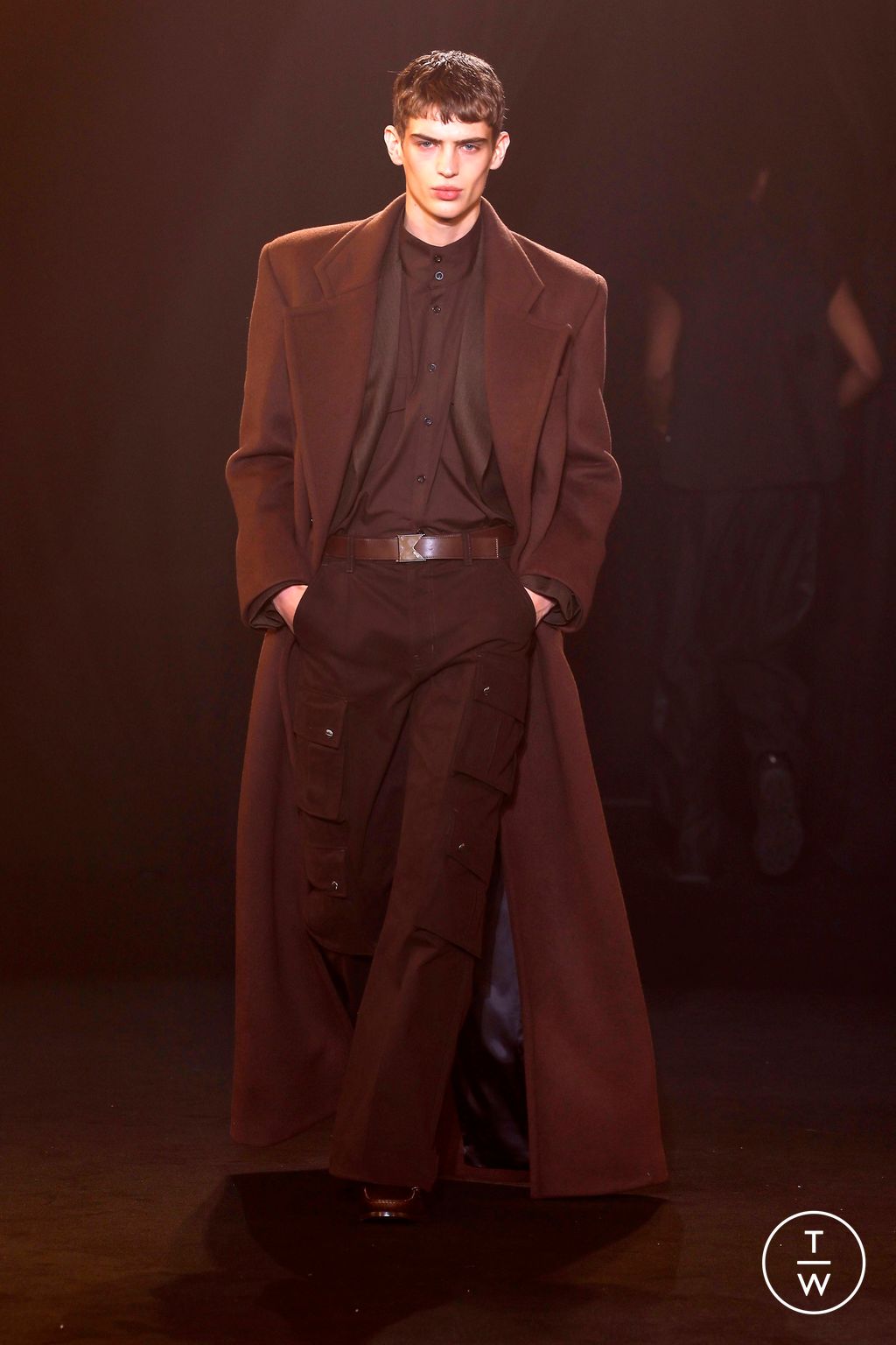 Fashion Week Paris Fall/Winter 2024 look 34 from the Rhude collection 男装