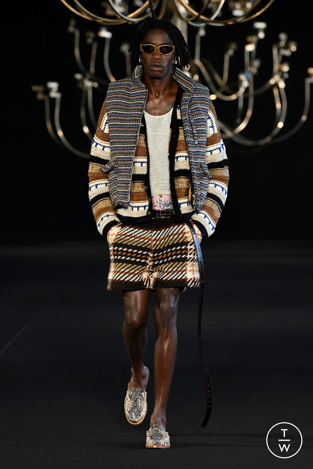 Fashion Week Paris Spring/Summer 2023 look 14 from the Rhude collection menswear