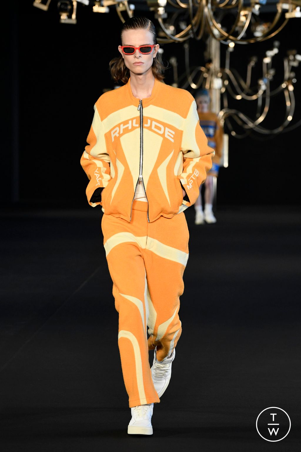 Fashion Week Paris Spring/Summer 2023 look 17 from the Rhude collection menswear