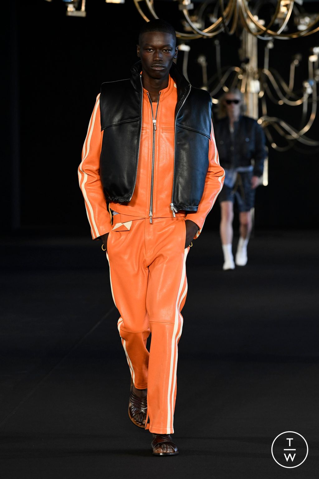 Fashion Week Paris Spring/Summer 2023 look 20 from the Rhude collection 男装