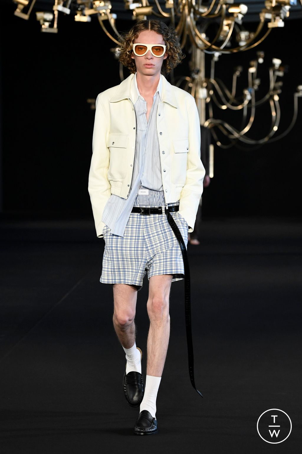 Fashion Week Paris Spring/Summer 2023 look 22 from the Rhude collection 男装