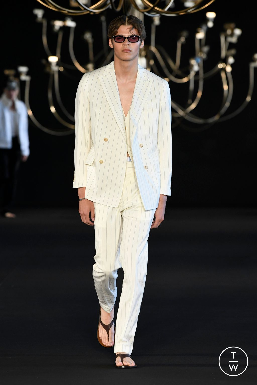 Fashion Week Paris Spring/Summer 2023 look 40 from the Rhude collection menswear