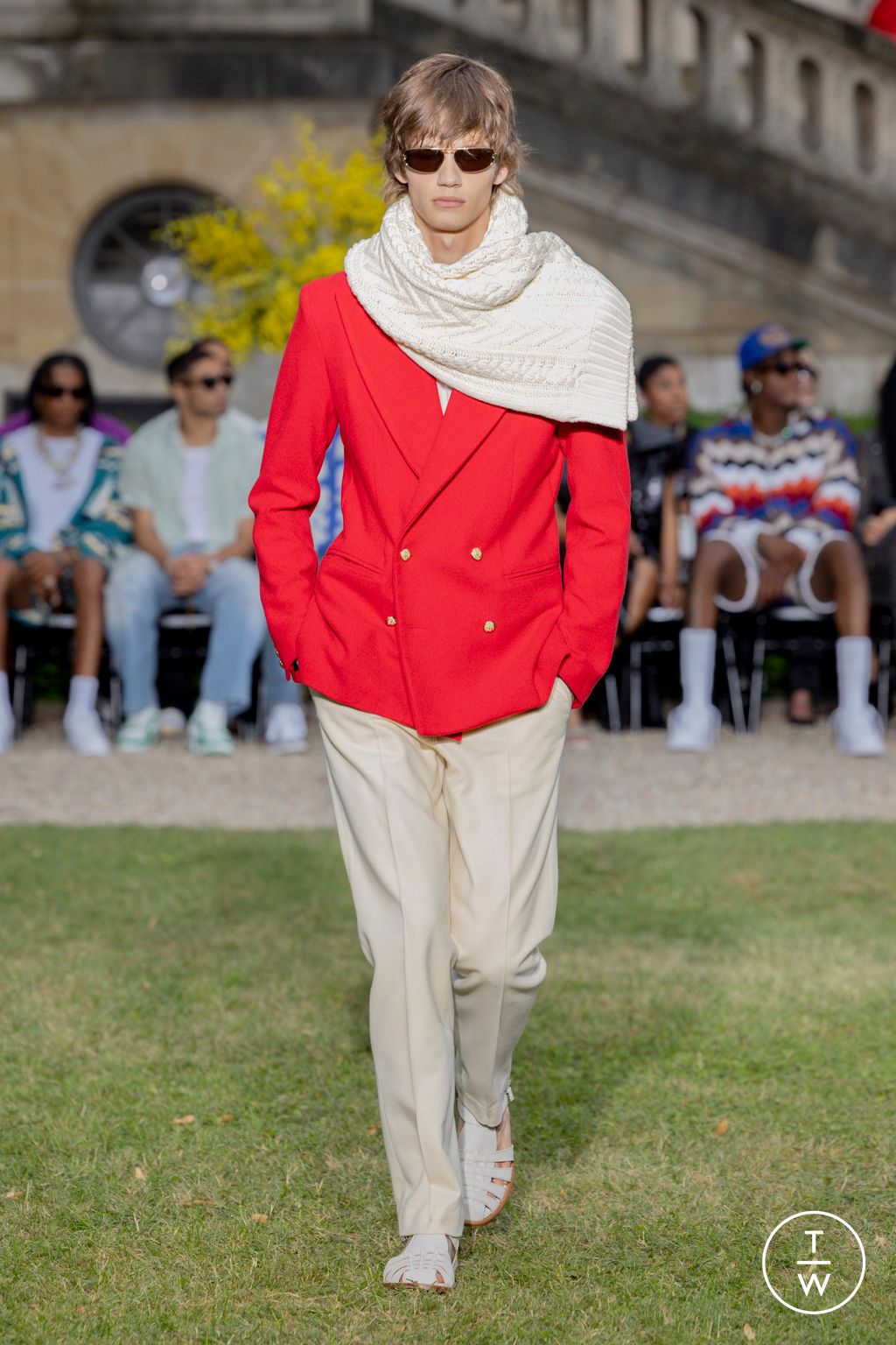 Fashion Week Paris Spring/Summer 2024 look 1 from the Rhude collection 男装