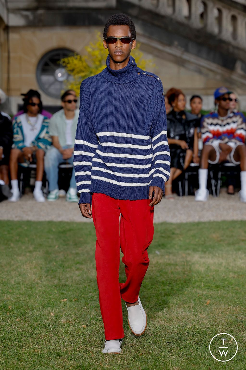 Fashion Week Paris Spring/Summer 2024 look 3 from the Rhude collection menswear