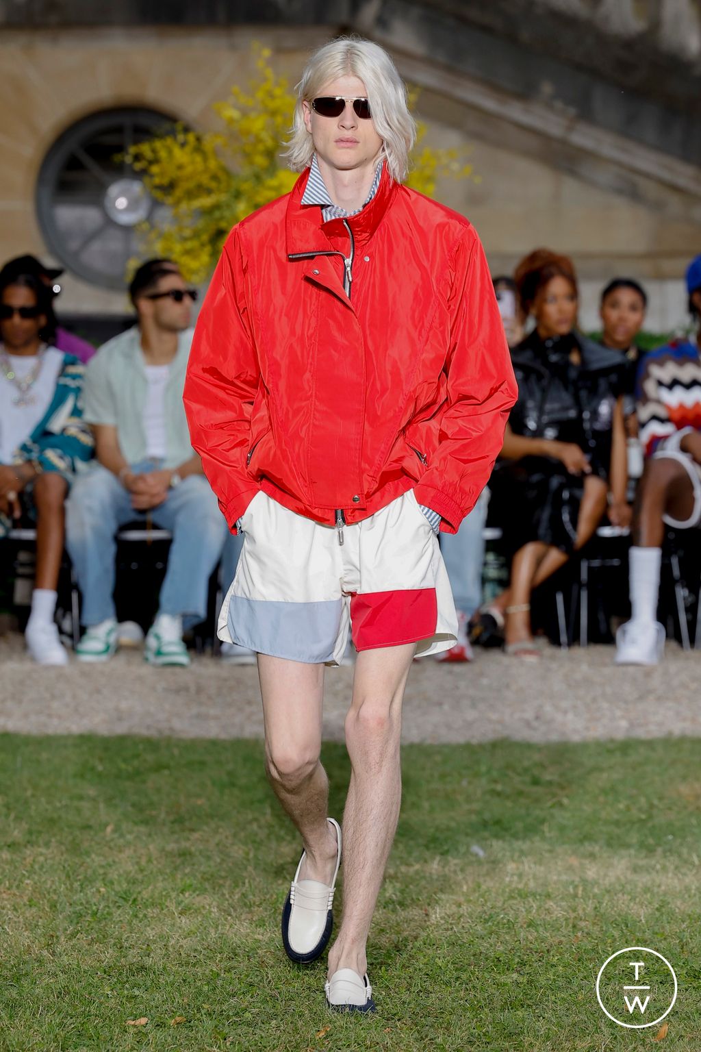 Fashion Week Paris Spring/Summer 2024 look 4 from the Rhude collection 男装