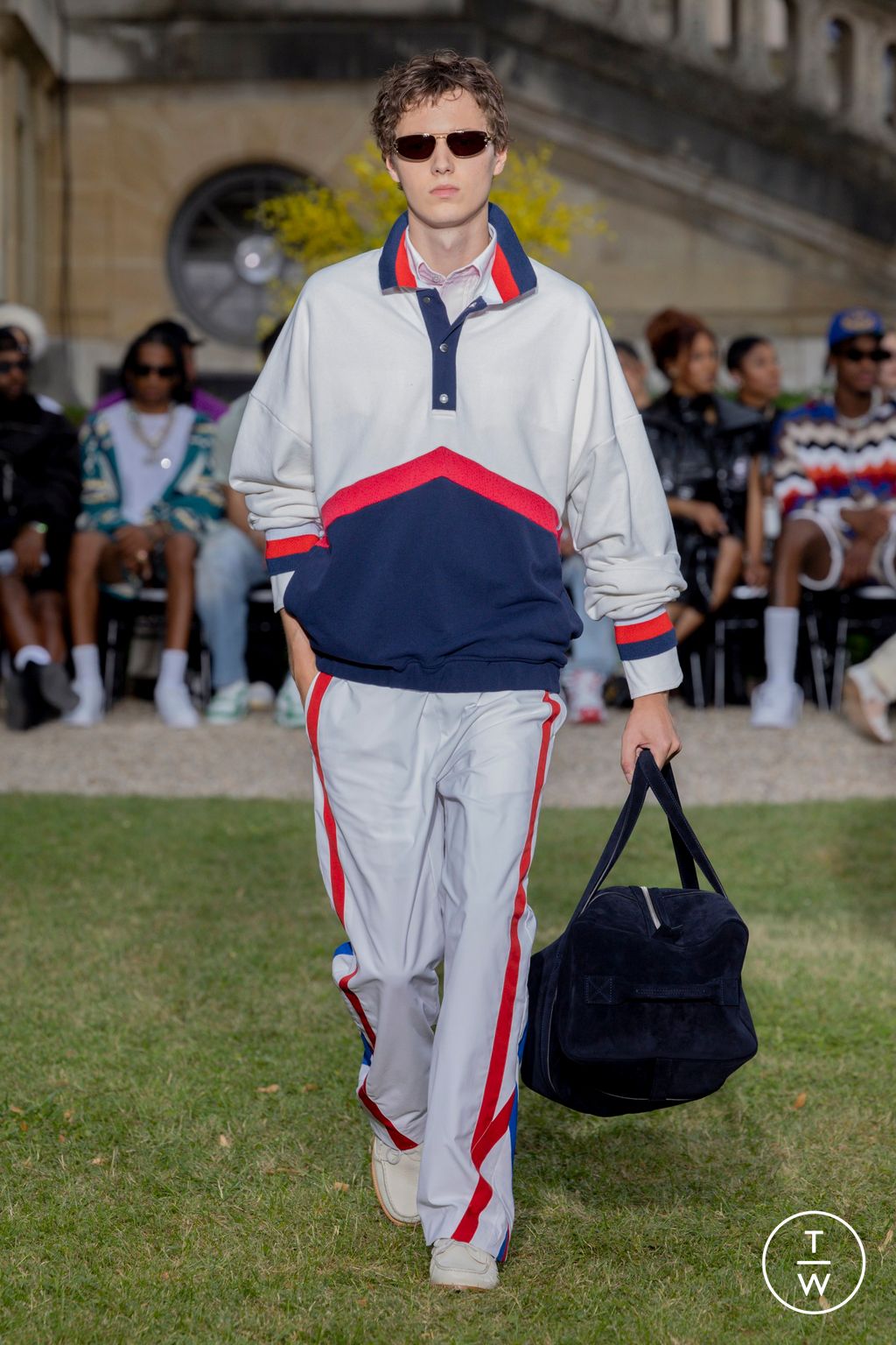 Fashion Week Paris Spring/Summer 2024 look 7 from the Rhude collection menswear