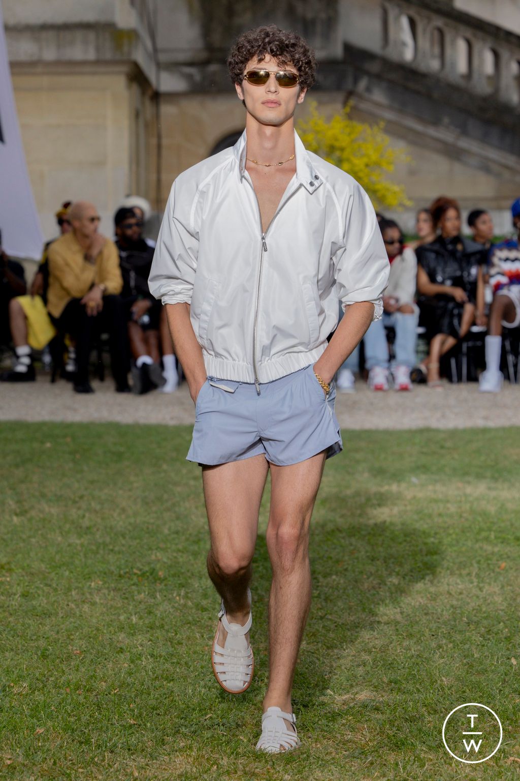 Fashion Week Paris Spring/Summer 2024 look 11 from the Rhude collection menswear