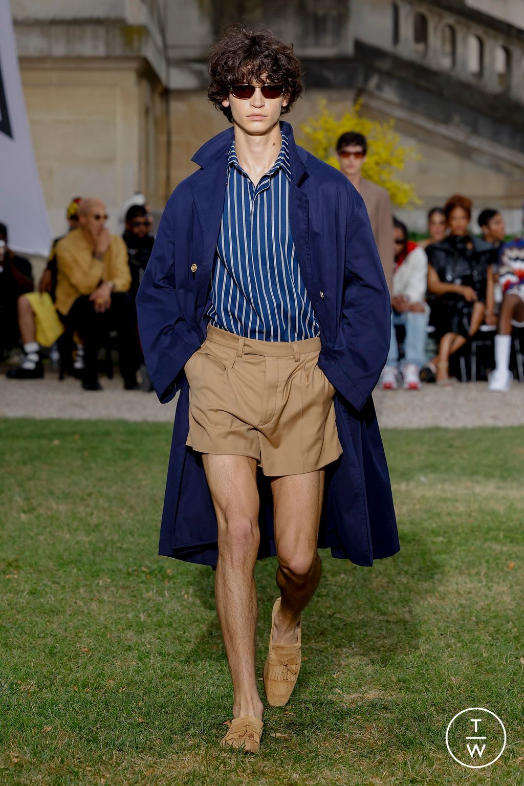 Fashion Week Paris Spring/Summer 2024 look 12 from the Rhude collection menswear