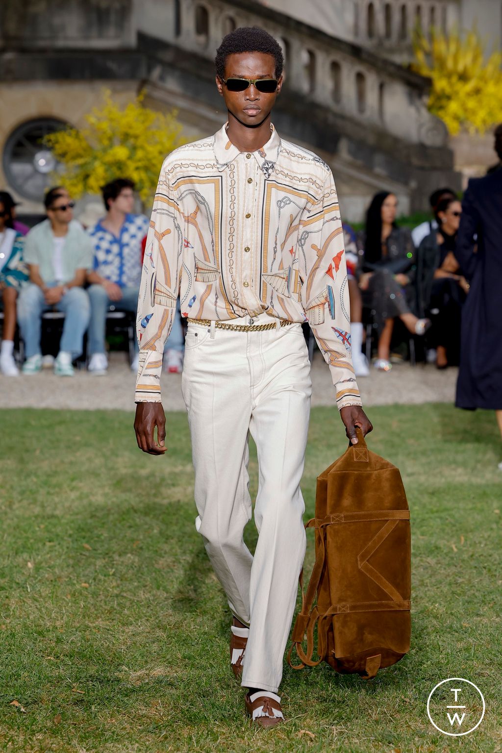 Fashion Week Paris Spring/Summer 2024 look 14 from the Rhude collection menswear