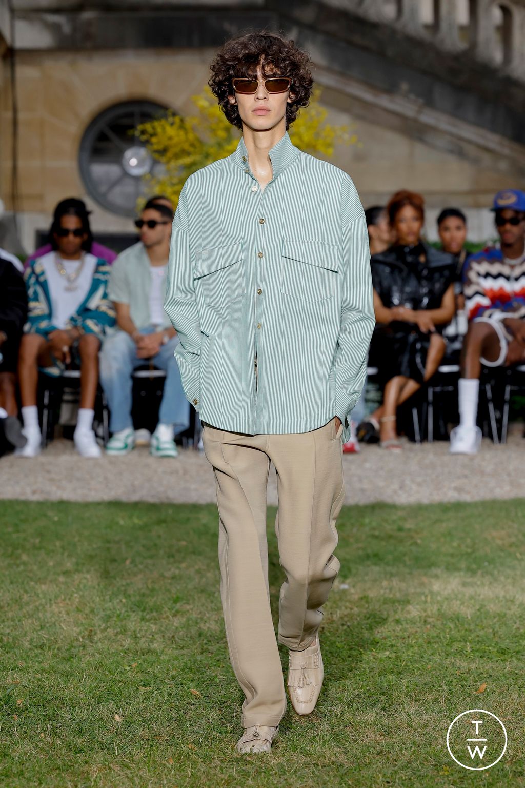 Fashion Week Paris Spring/Summer 2024 look 18 from the Rhude collection 男装