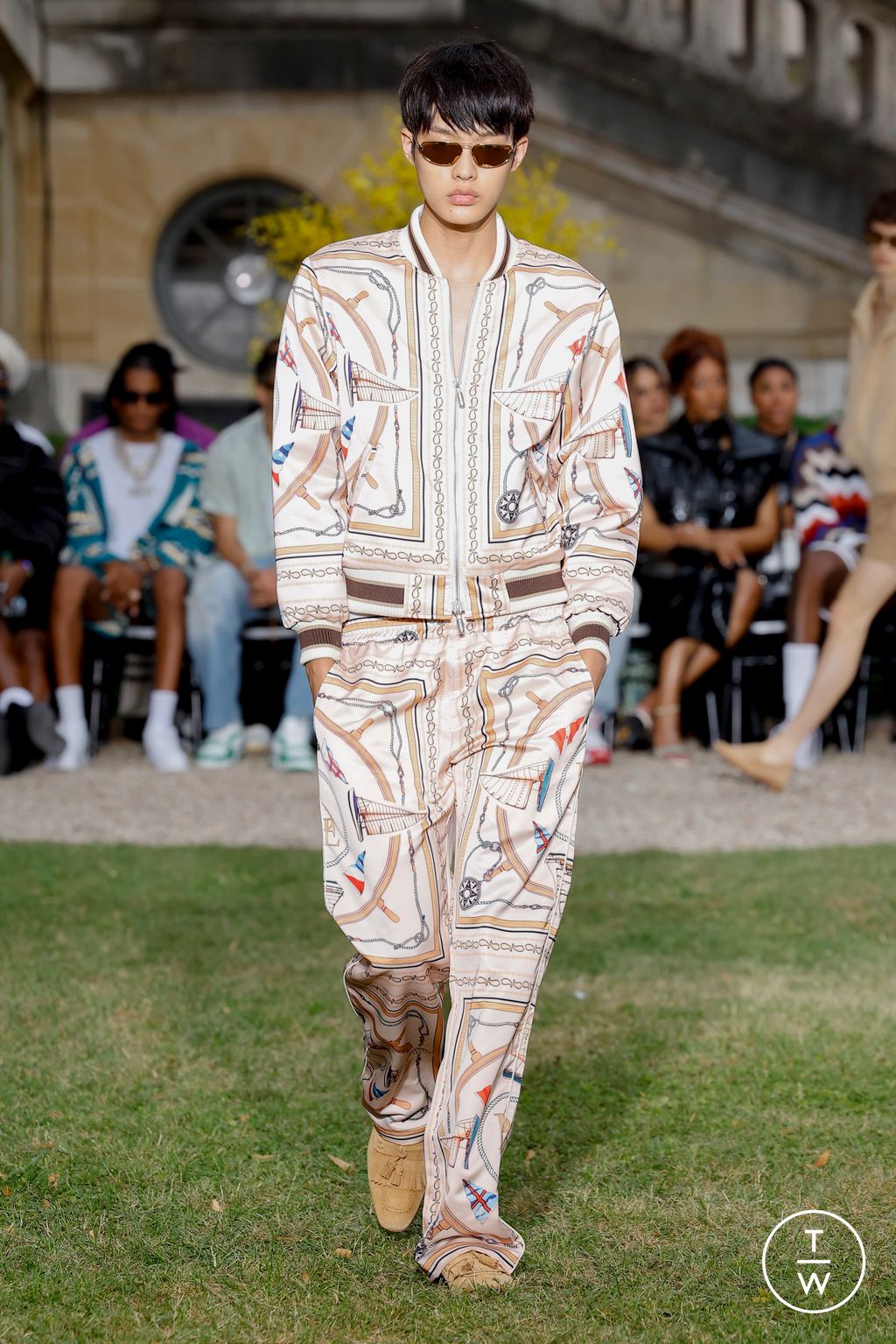 Fashion Week Paris Spring/Summer 2024 look 19 from the Rhude collection menswear