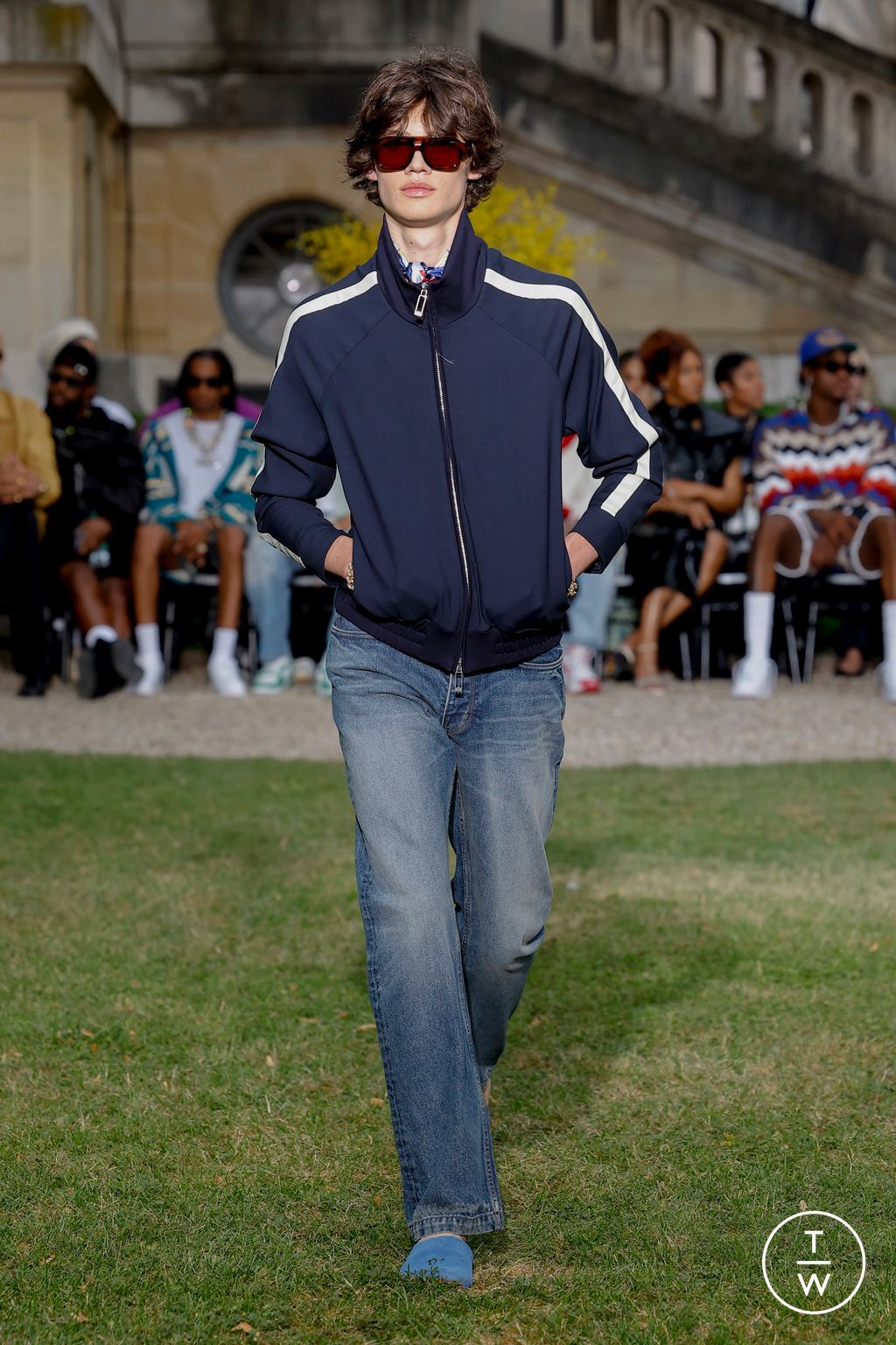 Fashion Week Paris Spring/Summer 2024 look 24 from the Rhude collection menswear