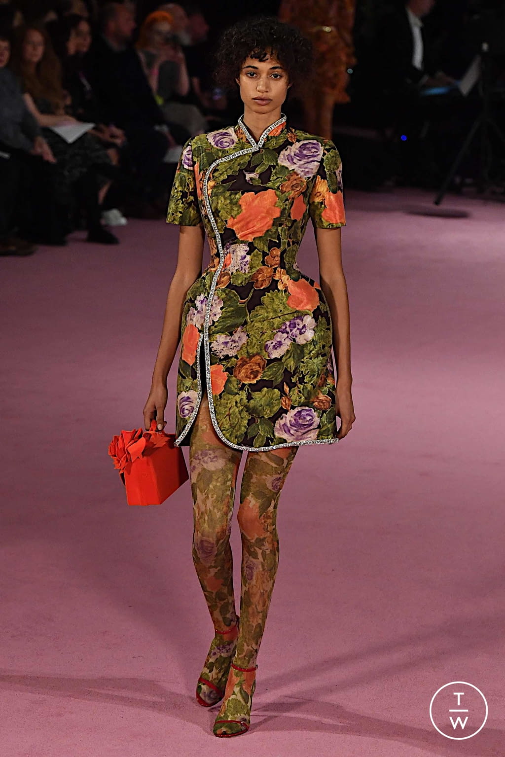 Fashion Week London Spring/Summer 2020 look 27 from the Richard Quinn collection womenswear