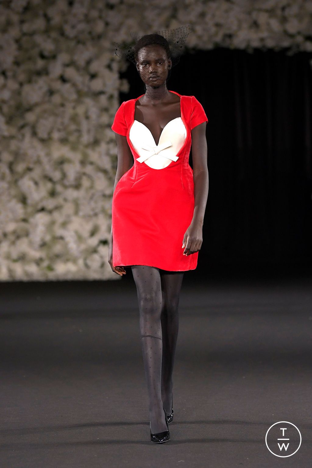 Fashion Week London Spring/Summer 2025 look 2 from the Richard Quinn collection womenswear
