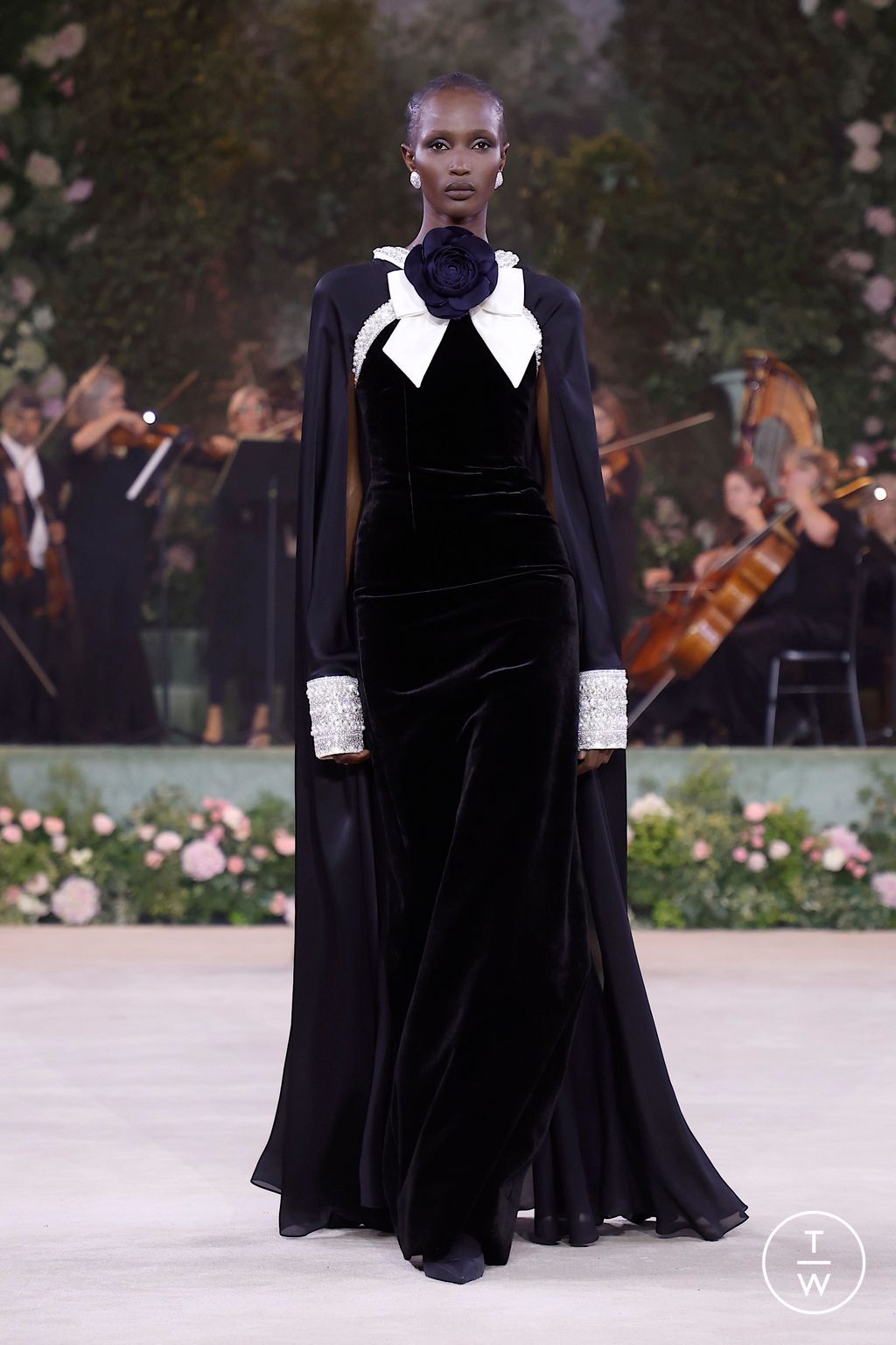 Fashion Week London Spring/Summer 2026 look 2 from the Richard Quinn collection womenswear