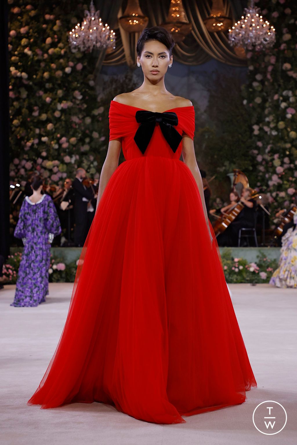 Fashion Week London Spring/Summer 2026 look 26 de la collection Richard Quinn womenswear