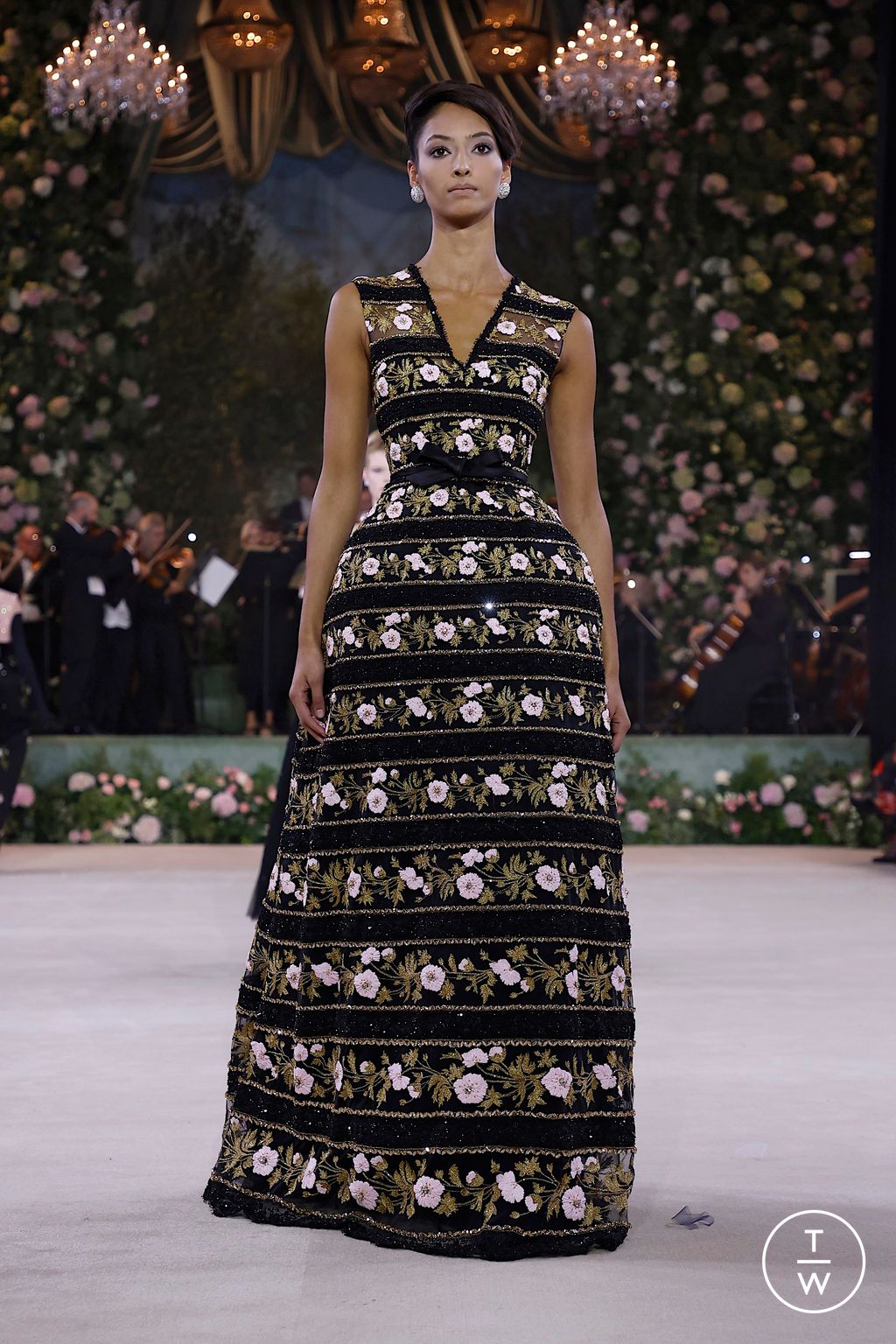 Fashion Week London Spring/Summer 2026 look 39 de la collection Richard Quinn womenswear