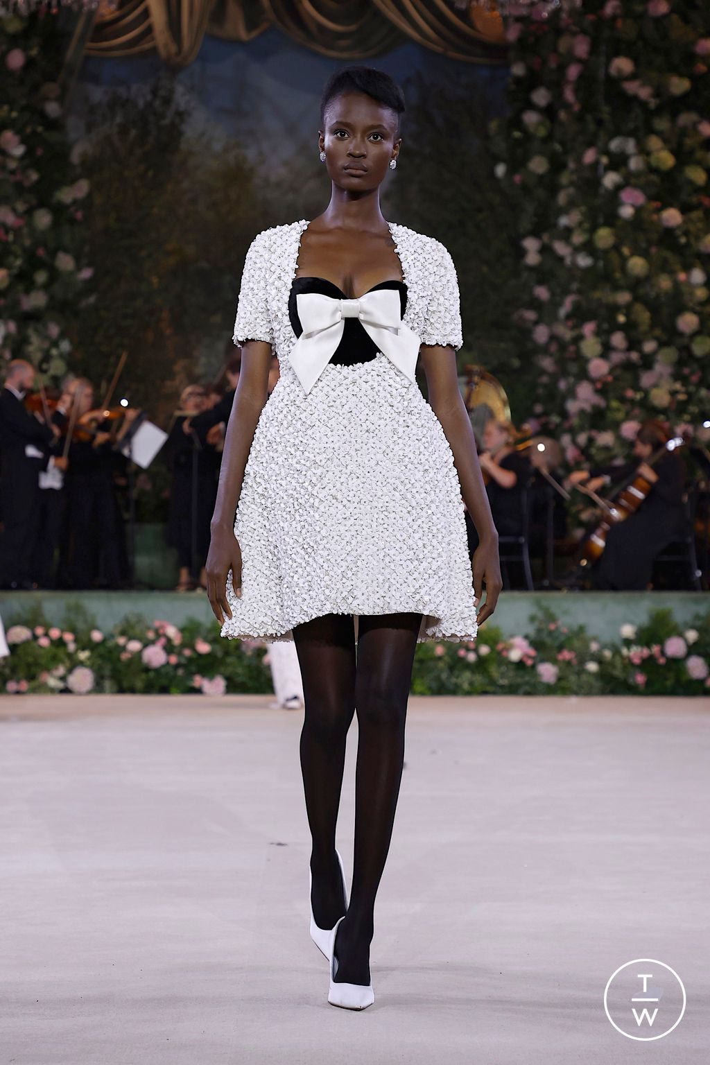 Fashion Week London Spring/Summer 2026 look 46 from the Richard Quinn collection womenswear