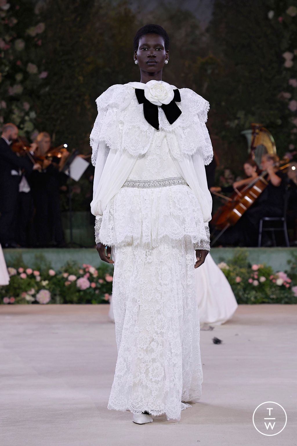 Fashion Week London Spring/Summer 2026 look 47 from the Richard Quinn collection 女装