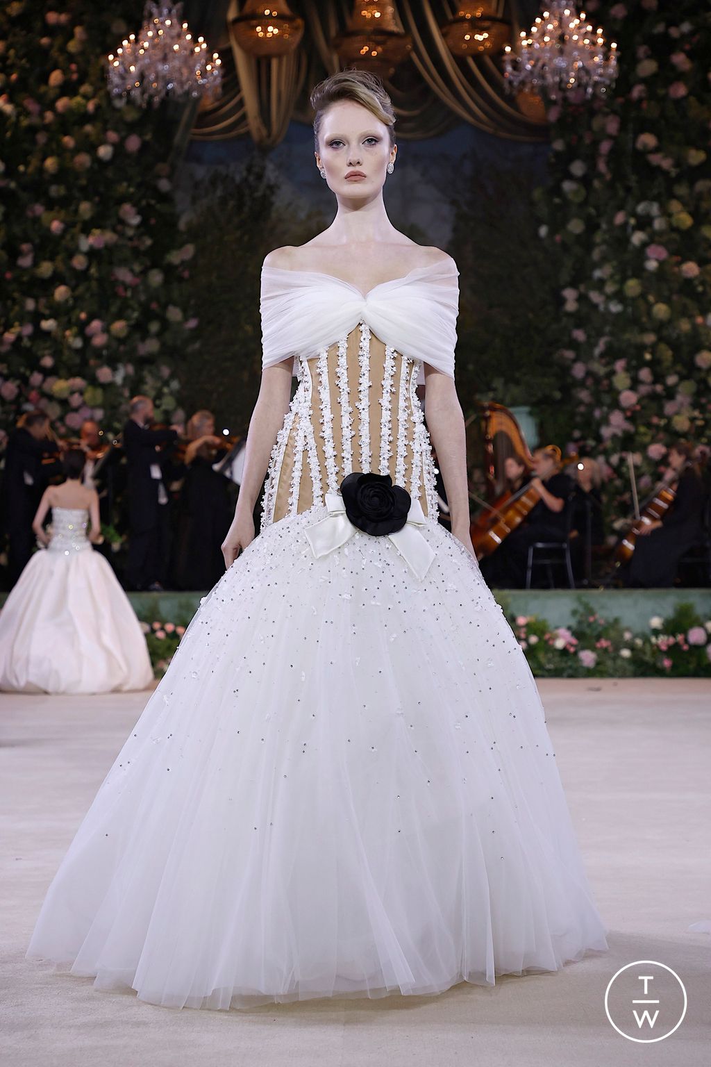 Fashion Week London Spring/Summer 2026 look 51 from the Richard Quinn collection 女装